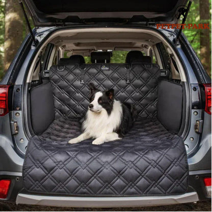 Dog Cargo Cover for SUVs and Cars - Waterproof, Pet-Friendly, Scratch-Resistant, Easy Installation - Petpet-Park