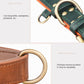 Leather Dog Collar - Adjustable Strong& Durable - Olive green/Orange - Petpet-Park